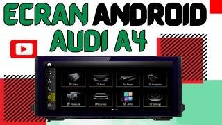 Installation Autoradio grand écran Android sur Audi A4 (big screen)