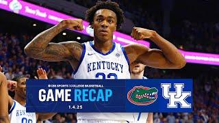 No. 10 Kentucky OUTLASTS No. 6 Florida at home | Game Recap