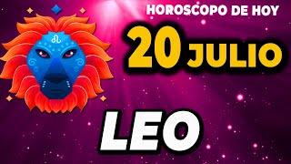 𝐔𝐍 𝐌𝐈𝐋𝐀𝐆𝐑𝐎 𝐄𝐍 𝐓𝐔 𝐂𝐀𝐌𝐈𝐍𝐎LeoHoroscopo de hoy 20 de Julio 2024|MONHI VIDENTE