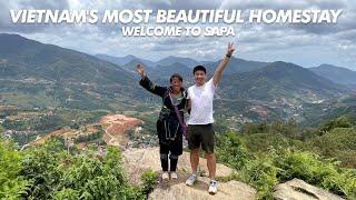 SURVIVING the most beautiful HOMESTAY IN VIETNAM, SAPA (On top of a national park)