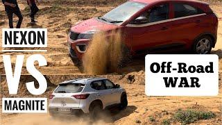 Sand Dune Bashing: NEXON vs MAGNITE Off-Road Fun in Aravali Hills - AutoWheels India