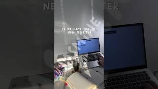 Study hack for the new semester #studenthelp #uni #chatgpt #ai #smartstudy #schooloutfitideas