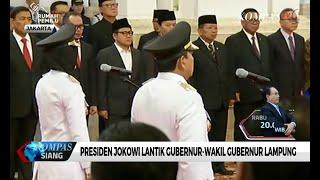 Presiden Jokowi Lantik Gubernur-Wakil Gubernur Lampung