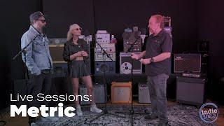 Metric visits the Indie Lounge, full interview and stripped down performance