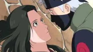 Shippuden moment -  Kakashi and Hanare Kiss scene  - Naruto Shippuden 191