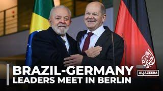 Lula da Silva in Germany: Brazilian and German leaders seek to boost relations
