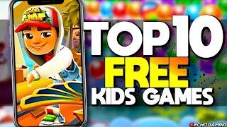 Top 10 Best FREE Mobile Games for Kids