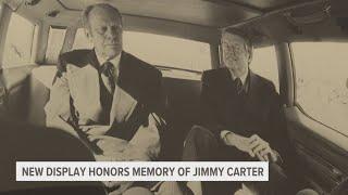 Gerald R. Ford Presidential Museum shares new display honoring Jimmy Carter