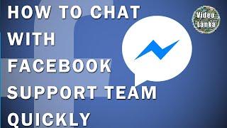 How To Contact Facebook Support Quickly | Live Chat with Facebook Support Team for any Thing