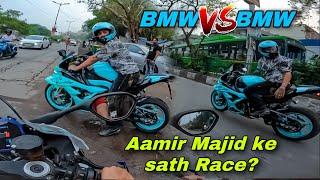 @aamir__majid ke sath Laga diya RACE!  BMW vs BMW 