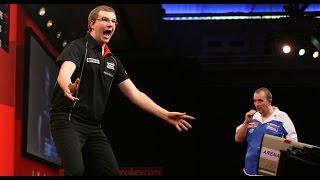 Mark Webster Beats Phil Taylor in 2011 World Darts Championship!