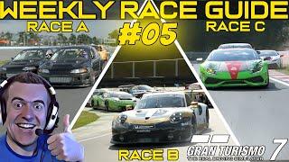  THIS race is EPIC!! Crashes and HUGE Understeer || Weekly Race Guide - Week 05 2025