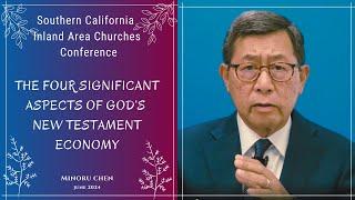 01 - The First Aspect—the All-inclusive Christ, the Centrality and Universality of God’s Economy