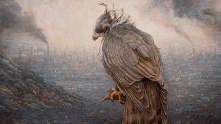 Dust On The Scales by Julio Reyes - Egg Tempera