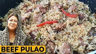 How To Make Tasty Beef Pulao in Muslim Style | Healthy, Easy & Homemade Beef Yakhni Pulao Recipe