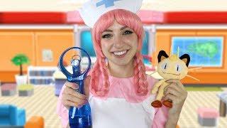 [ASMR] Pokemon Center Healing | Nurse Joy Roleplay