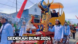 Full vidio arak arakan SEDEKAH BUMI 2024 ! Desa KARANGSONG