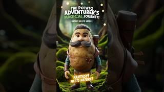 Meet Spud the Adventurous Potato: A Whimsical Forest Explorer #littlestarscatwalk #cutenessoverload