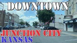 Junction City - Kansas - 4K Downtown Drive