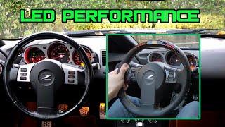 LED Performance Steering Wheel for Nissan 350Z from OHC Motors