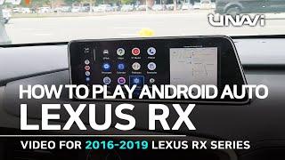 How to install APPLE CARPLAY & Android Auto for 2016, 2017, 2018, 2019 LEXUS RX     PART 2/2