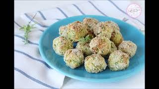 POLPETTE CON ZUCCHINE E GAMBERI croccanti e sfiziose