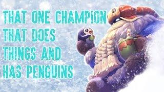 That One Champion That Does Things and Has Penguins