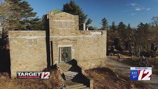 Neighbor continues to care for mausoleum property