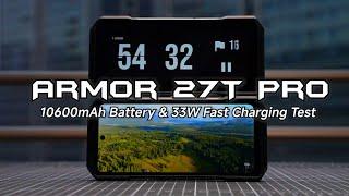 Ulefone Armor 27T Pro & 27Pro Rugged Phone Fast Charging & Battery Durability Test