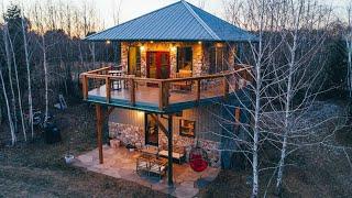 Modern Firetower Chalet With Majestic Views in Pennsylvania