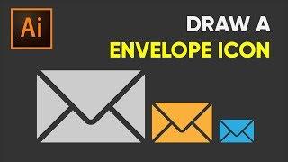 Create a Envelope Icon in Adobe Illustrator I Illustrator Tutorial