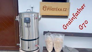 Domácí pivo v ALl-in-One systému pivovar Grainfather G70