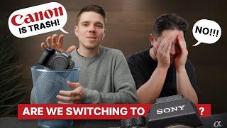 Abandoning Canon for SONY? (The Shocking Camera Corner Confession)