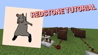 How to play Rat Dance on Noteblocks? (Redstone tutorial)
