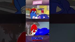 S0NIC vs. LANKYBOX ‍️ #shorts *Split-Screen Comparison!*