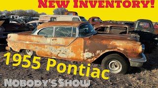 New Inventory! 1955 Pontiac 2 Dr Hardtop! From a few of our friends from McPherson College!