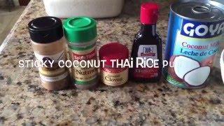 Sticky Coconut Thai Rice Pudding