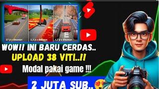 IDE KONTEN YOUTUBE MODAL GAME ! VIEWER RAME EDIT MODAL HP LOLOS MONETISASI