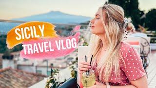 The most beautiful place in Sicily   | Travel vlog: Taormina | Isola Bella | Etna | Italy