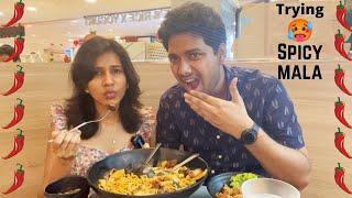 Trying Spicy Noodle | HOT  | Friend's Birthday Surprise  | Couple FUN vlog | Tamil Couple Vlog