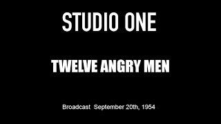 LIVE TV RESTORATION: Twelve Angry Men - Studio One (Original 1954 Broadcast)