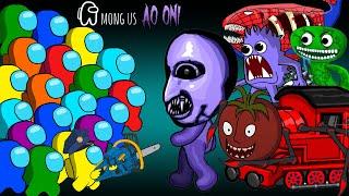 어몽어스 VS 아오오니 Ao Oni | Funny Among Us Animation