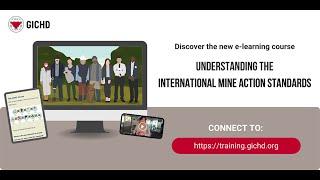 Understanding the International Mine Action Standards (IMAS) e-learning course Trailer