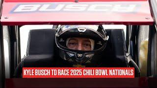 NASCAR Star Kyle Busch Is Racing The Chili Bowl In January!