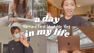 college diaries: first semester vlog 1 at harvard (week before MIDTERM... no longer SICK!)