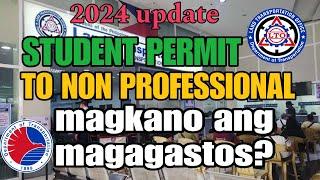 STUDENT TO NON PROFESSIONAL MAGKANO NGA BA ANG MAGAGASTOS