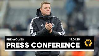 PRESS CONFERENCE | Eddie Howe pre-Wolves (H)