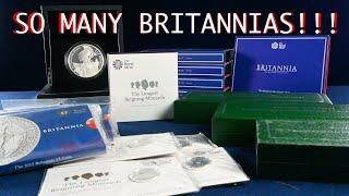 A Silver Britannia Coin Collection We Have Just Bought!!!