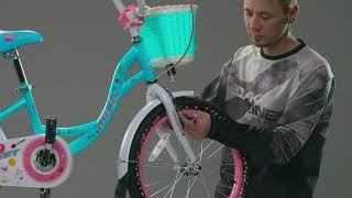 Настройка переднего тормоза детского велосипеда (клещевой)
