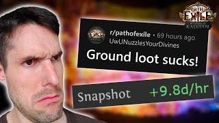 Ground Loot is NOT Broken!